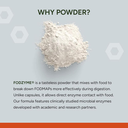 FODZYME® Digestive Enzymes for Gut Health & Digestive Comfort (Home Kit 60 Doses & On-The-Go Powder Pack 30 Doses) – Relief for Bloating, Gas, Constipation, Diarrhea & Abdominal Discomfort, Low FODMAP Support