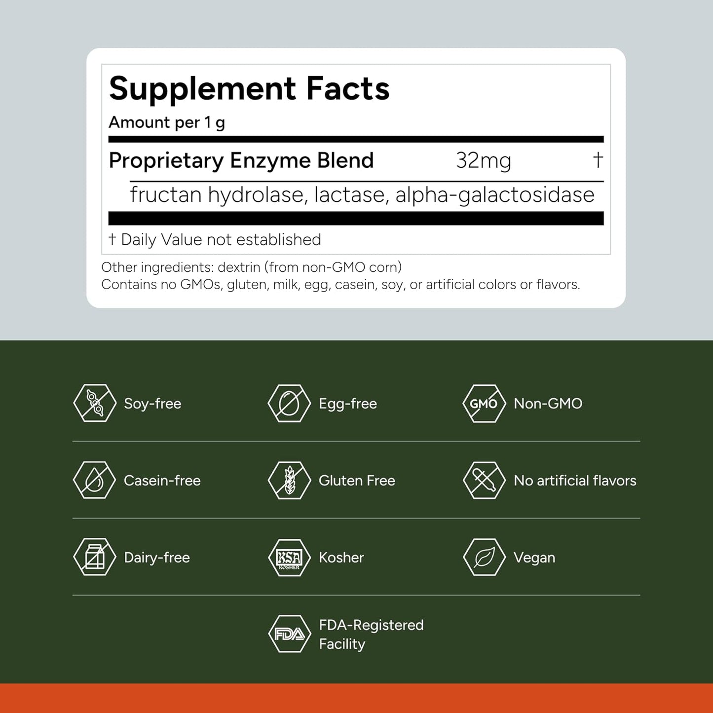 FODZYME® Digestive Enzymes for Gut Health & Digestive Comfort (Home Kit 60 Doses & On-The-Go Powder Pack 30 Doses) – Relief for Bloating, Gas, Constipation, Diarrhea & Abdominal Discomfort, Low FODMAP Support